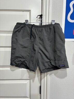 Patagonia Dark Gray Men's Lightweight Swim/Activity Shorts